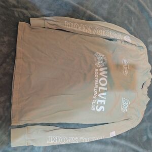 Gray Wolves Bodybuilding Club Long Sleeve Shirt